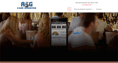 Desktop Screenshot of agcashregister.com
